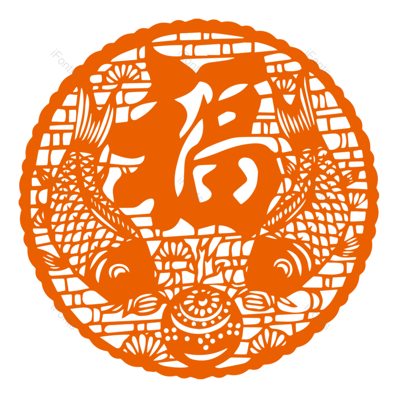 中国风图片,花纹元素,图案PNG,窗花免抠素材